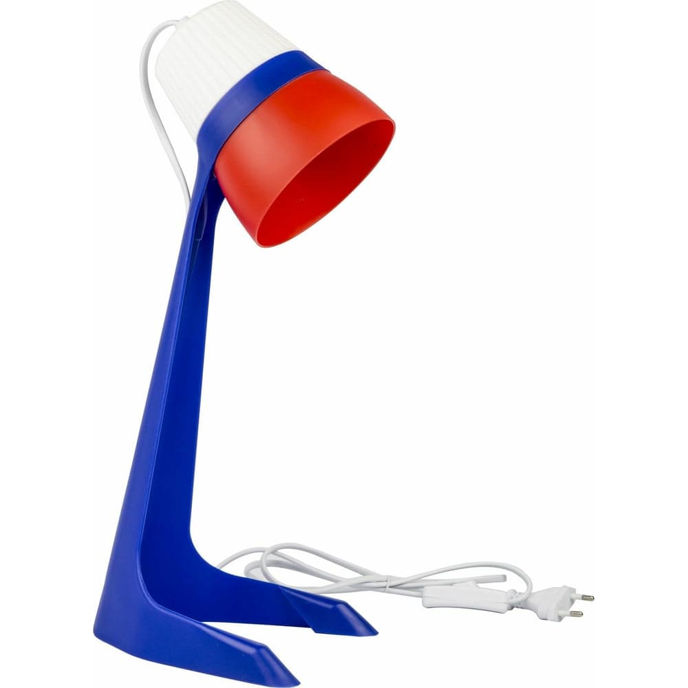 Настольный светильник Uniel ULO-K22 D/E14/A WHITE/BLUE/RED UL-00010040