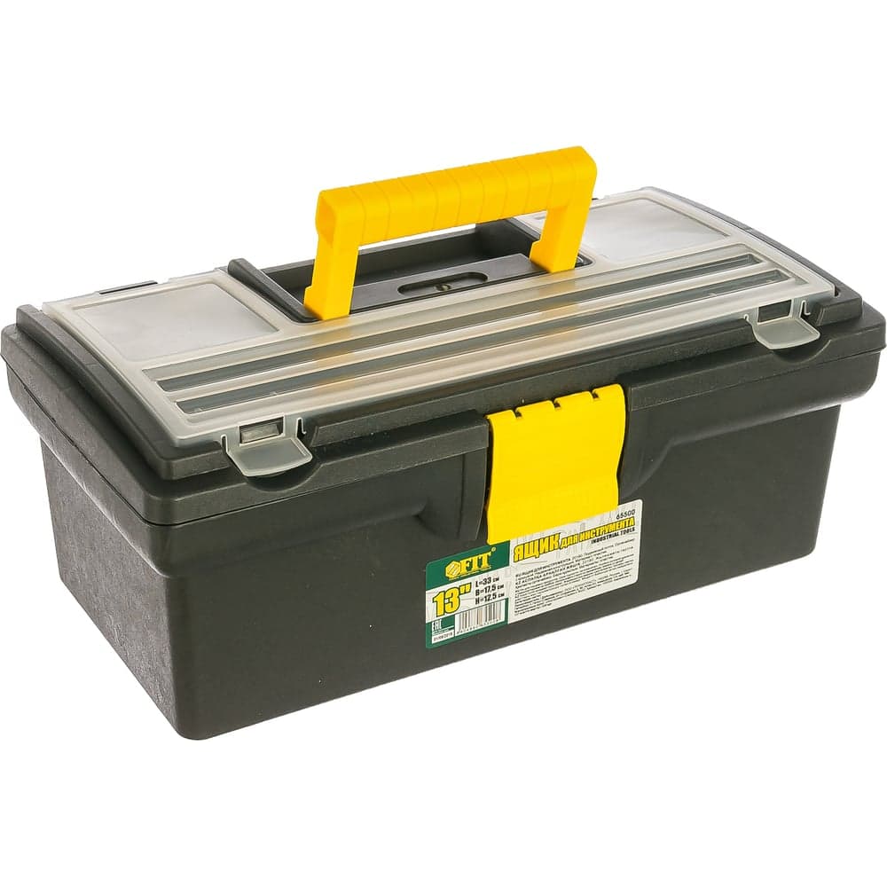 Ящик пластиковый для инструмента 13" (330х175х125 мм) FIT 65500