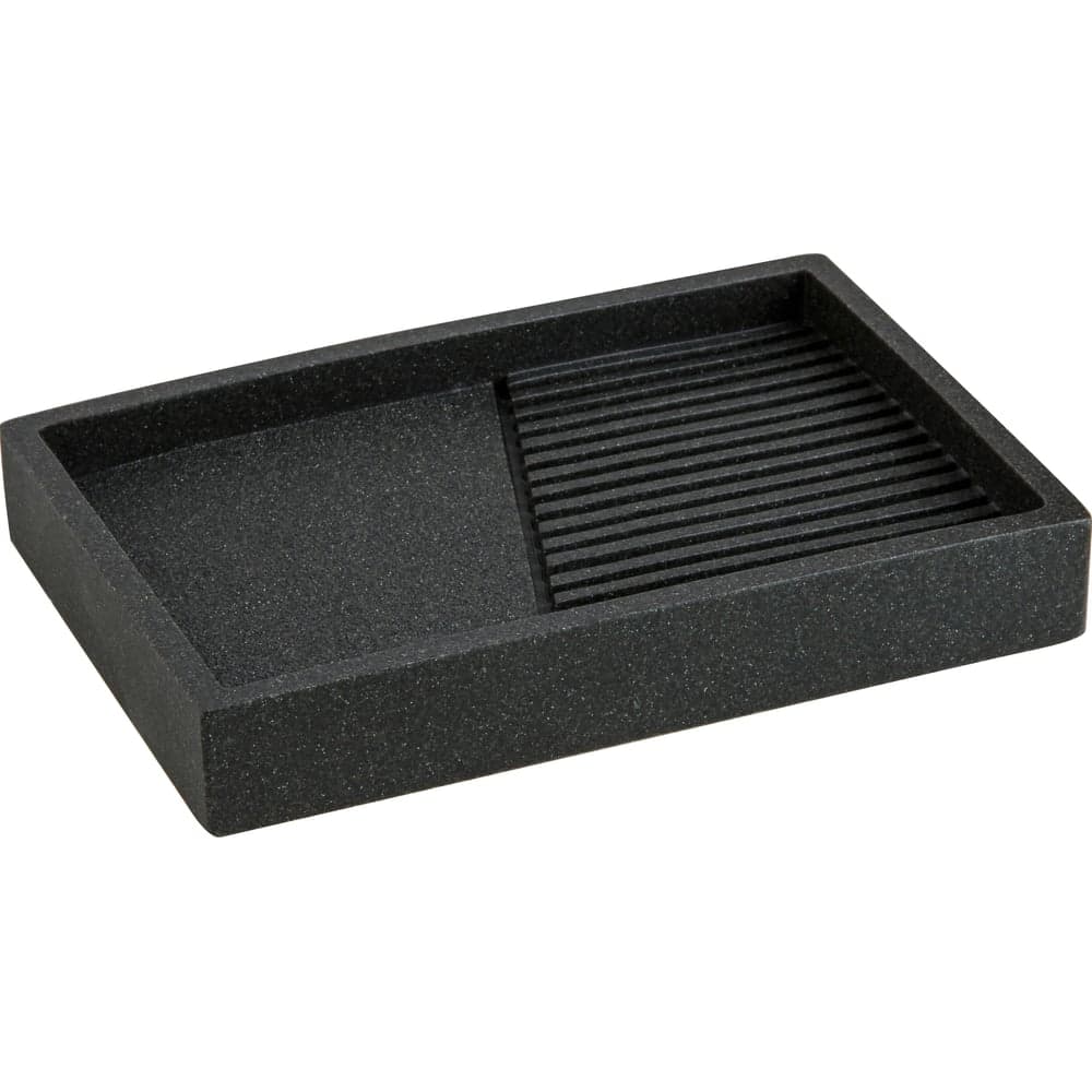 Мыльница PERFECTO LINEA Element черная 35-618403 ЦГ-2143290050