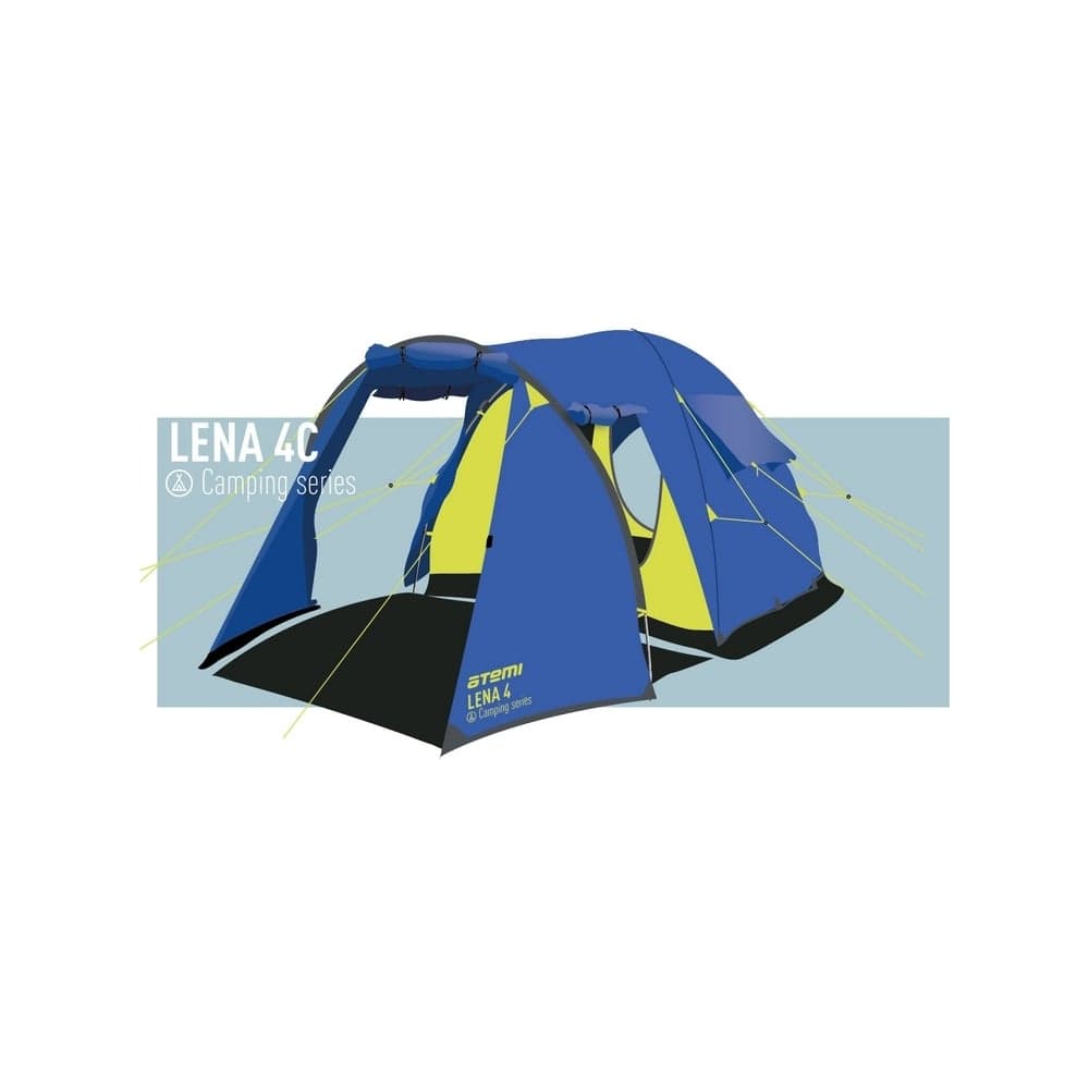 Туристическая палатка ATEMI LENA 4C 00-00008393