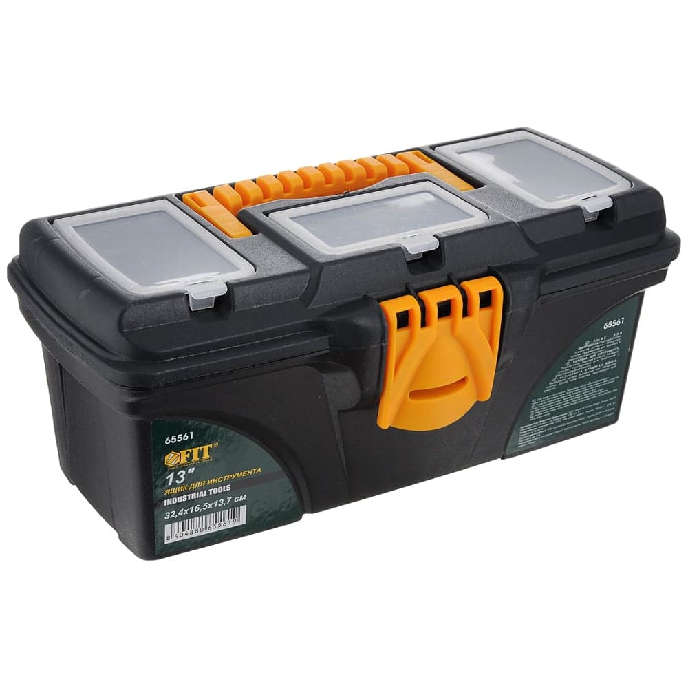 Ящик пластиковый для инструмента 13" (324х165х137 мм) FIT 65561