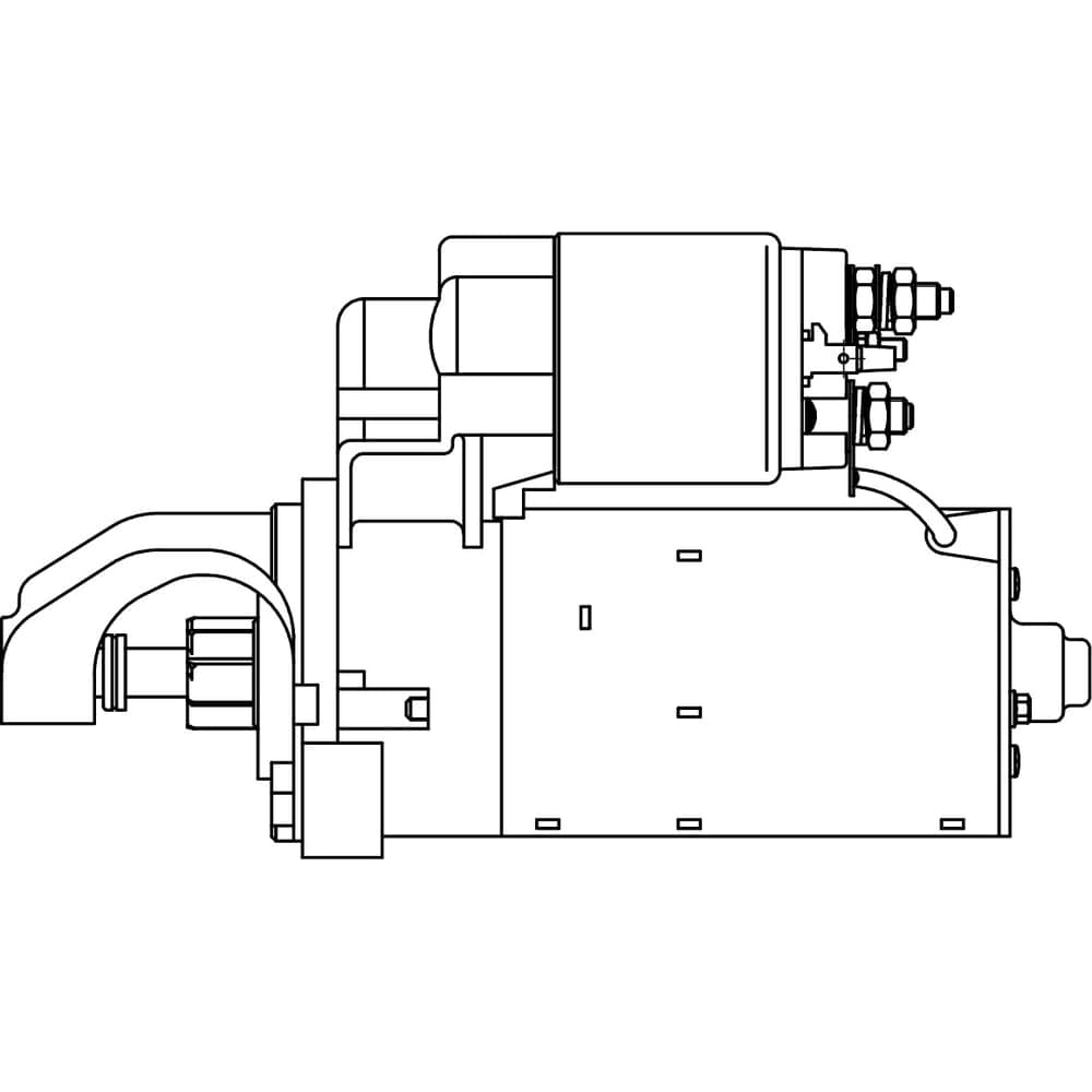 Стартер для автомобилей VAG A6 2.6i 1,4кВт StartVOLT LSt 1859