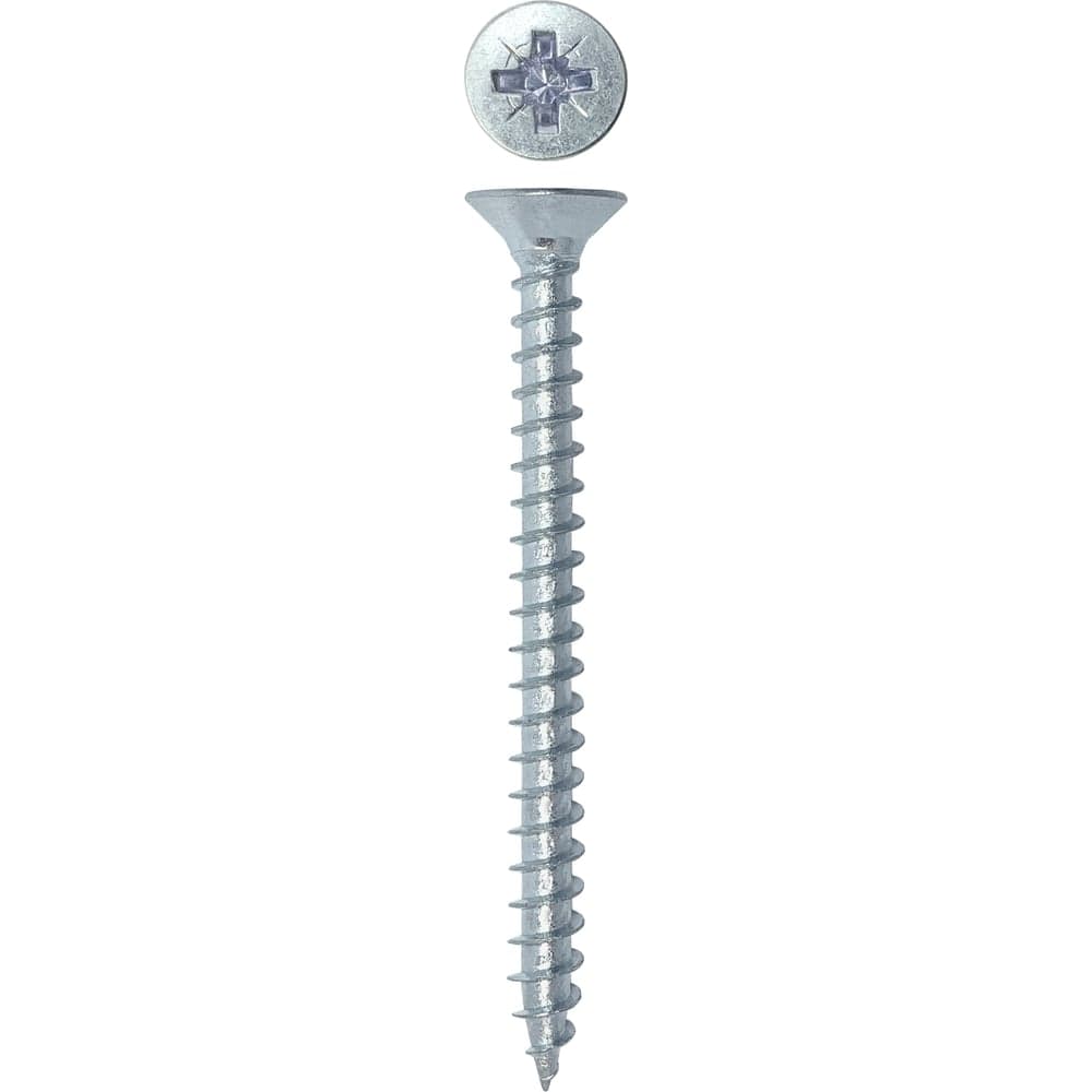 Универсальный саморез Rizzel Pz 4,0x45 белый цинк 5000 шт 00-00464152