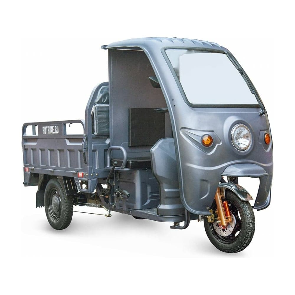 Грузовой электротрицикл Rutrike Глобус 1500 60V/1000W серый 023370-2574