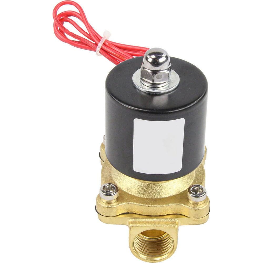 Клапан электромагнитный DN.ru VS2W-100E-NC Ду6 Ру10 двухходовой, латунь, EPDM, 220В AC D130-01245