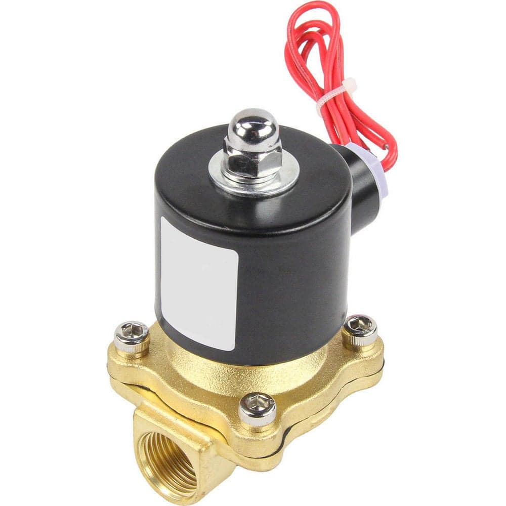 Клапан электромагнитный DN.ru VS2W-100E-NC Ду8 Ру10 двухходовой, латунь, EPDM, 220В AC D130-01246