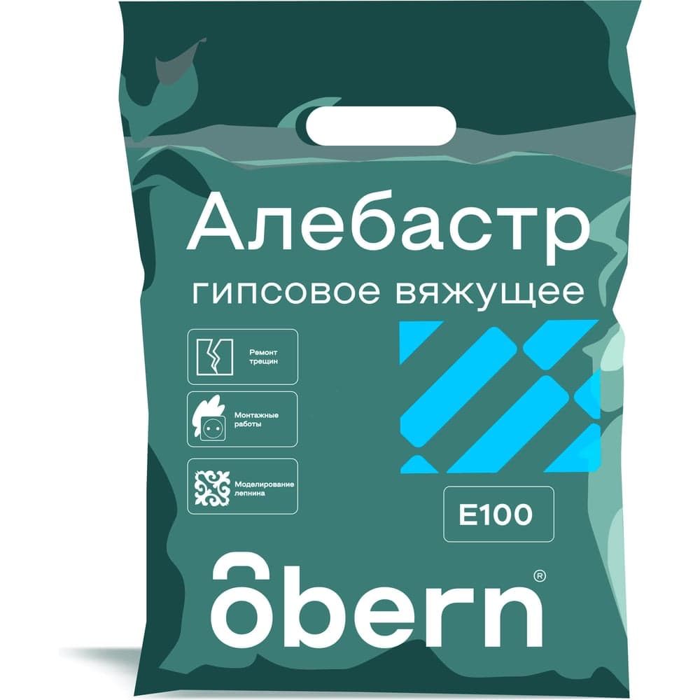 Алебастр Obern 1 кг 24055