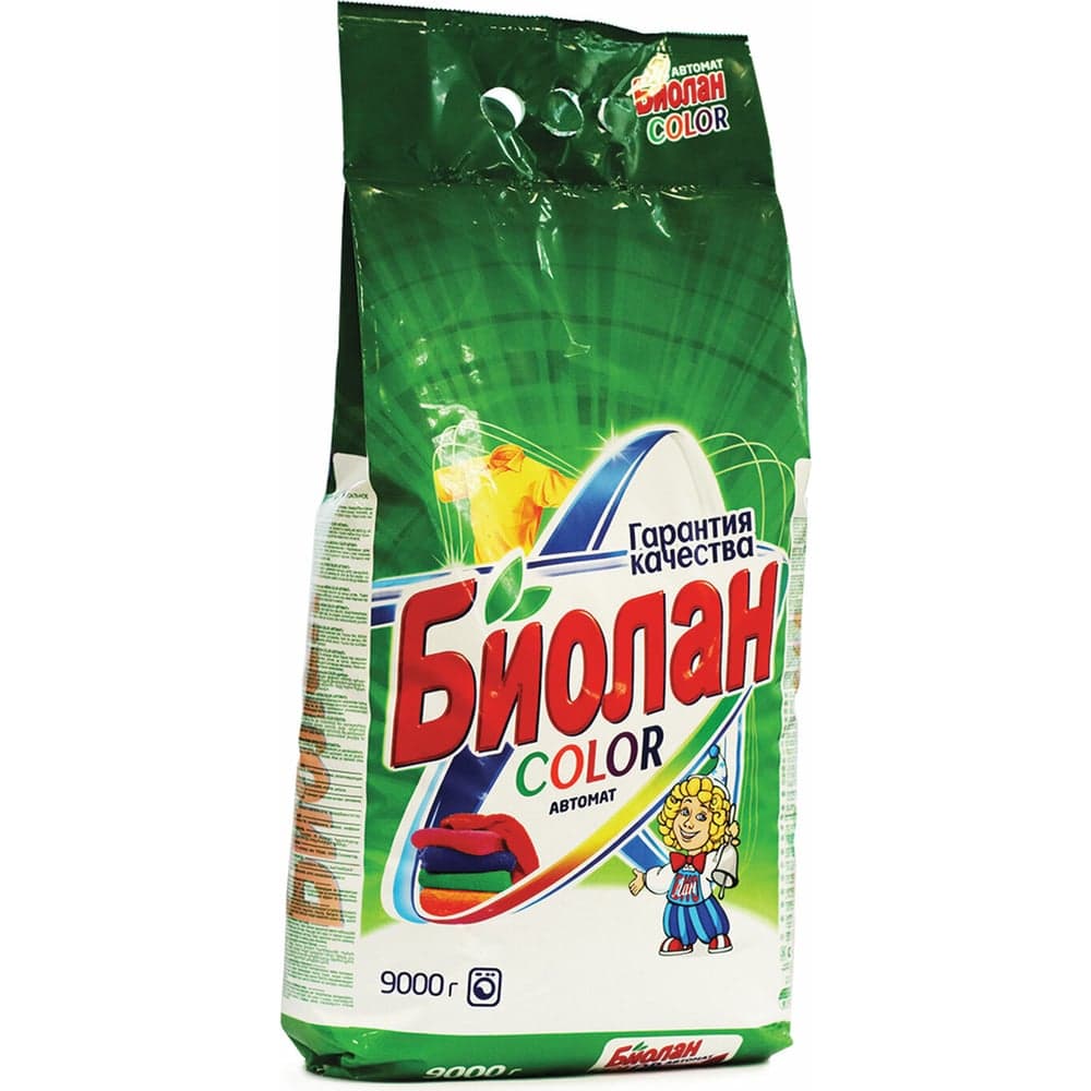 Стиральный порошок-автомат БИОЛАН Color 9 кг 606826