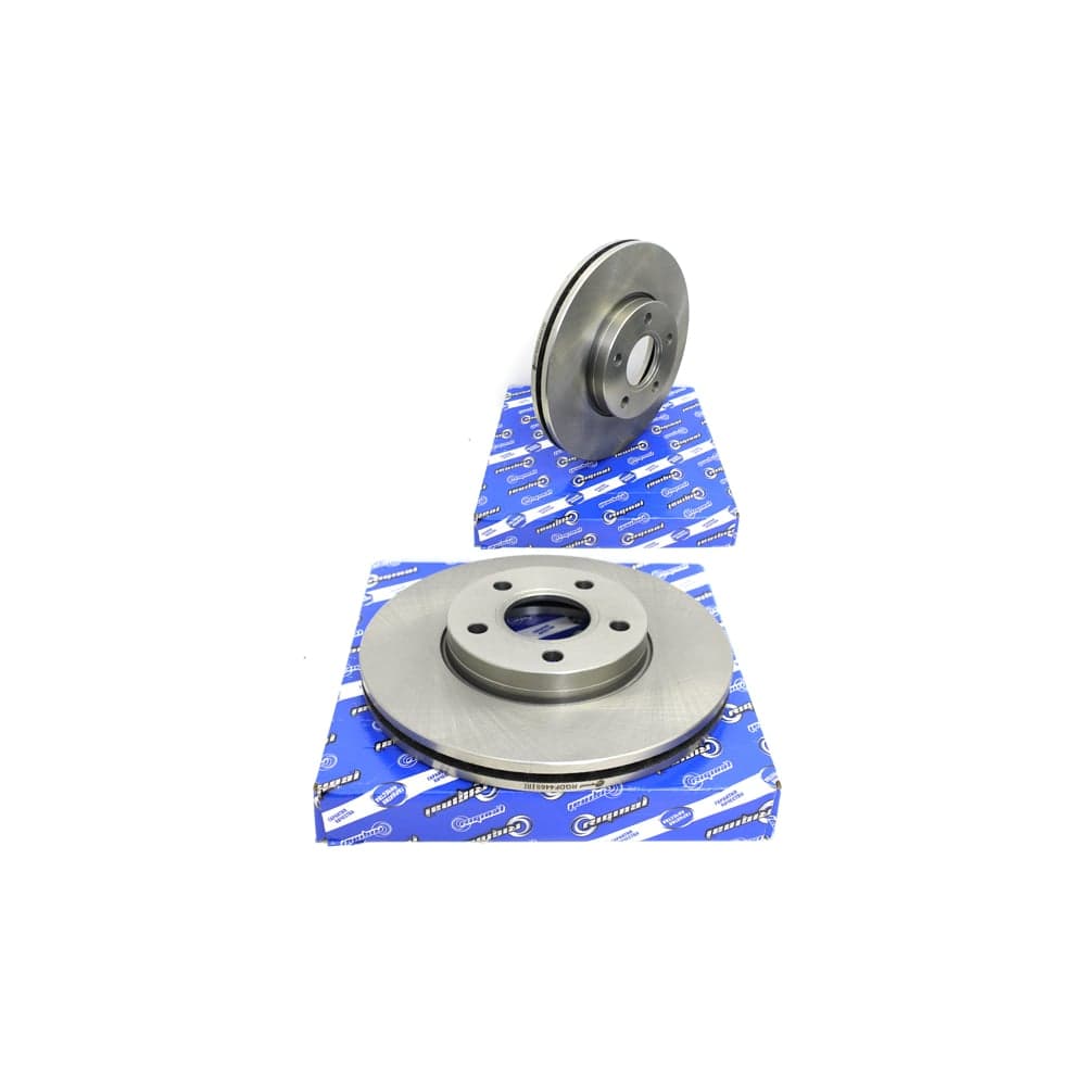 Диск тормозной передний для а/м Ford Focus II/III/C-Max 03-/Volvo S40 04- 278 мм, 2 шт Riginal RGDF4465