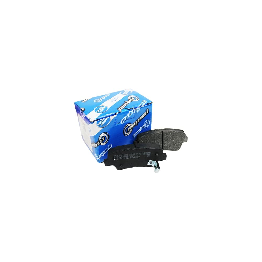 Колодка тормозная задняя для а/м Kia Rio III/Hyundai Solaris 4 шт Riginal RG583020AA10