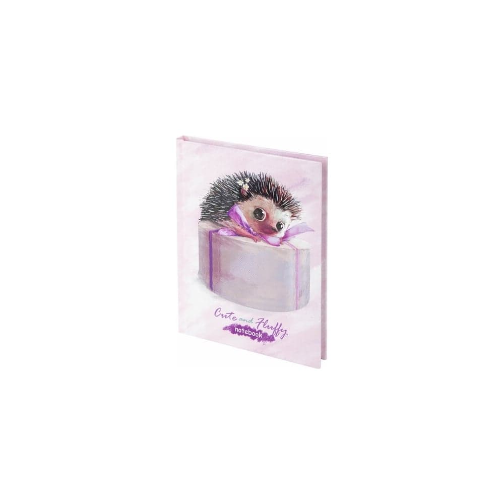 Блокнот BRAUBERG Kids Ёжик малый Формат, 103x146 мм, А6, 80 л, твёрдый, клетка 114442