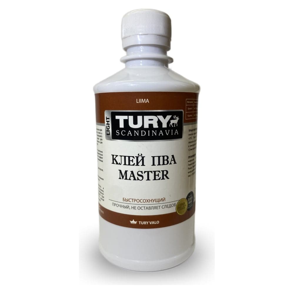 Клей TURY ПВА Мастер, 0.35 кг 2007266