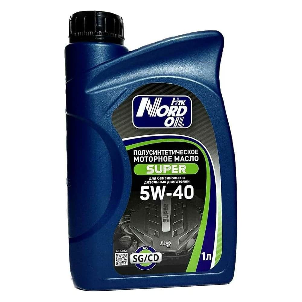Моторное масло NORD OIL Super 5W-40 SG/CD 1л NRL033