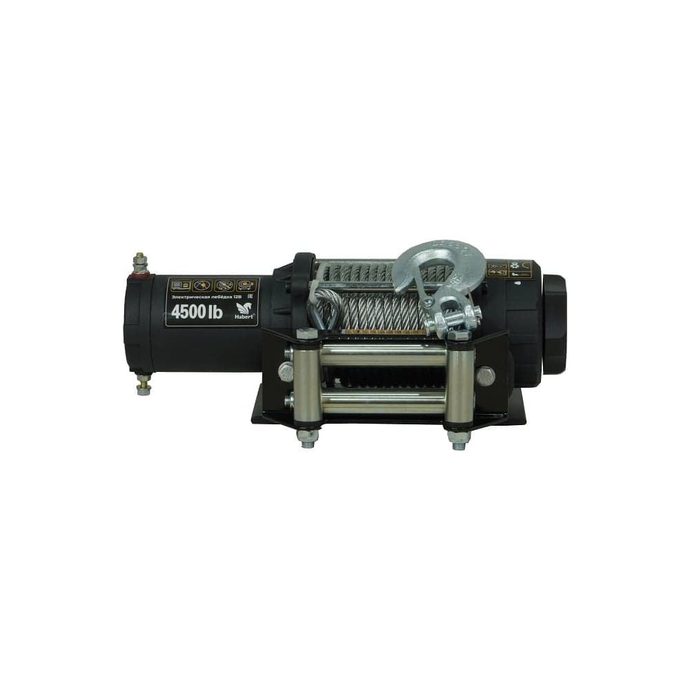 Электрическая лебедка Habert 4500LBS, стальной трос 00-00157120