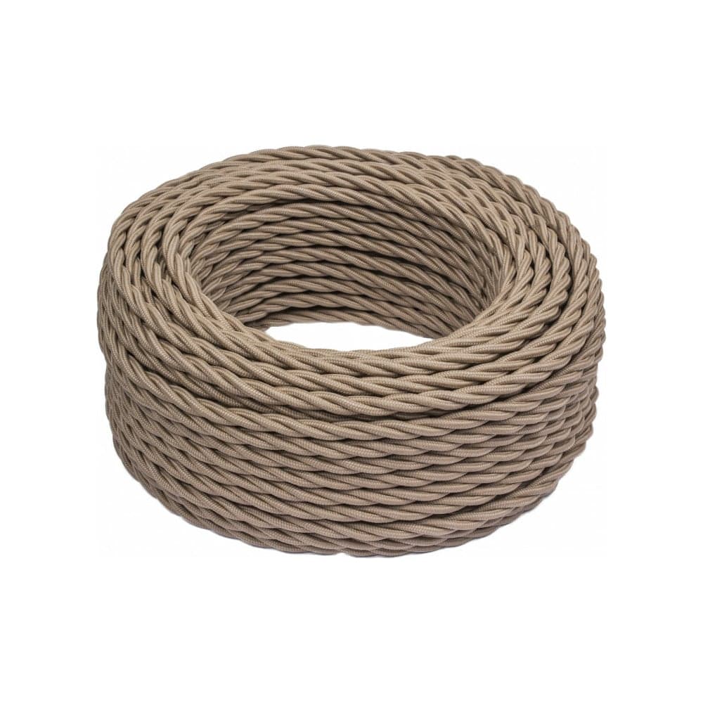 Провод Bironi 3x1,5 капучино (матовый) 10м B1-434-716-10
