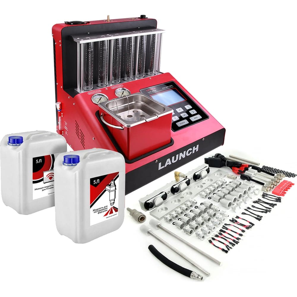 Установка для тестирования и очистки форсунок Launch FSI, GDI и MPI CNC 605A GDI LNC-104