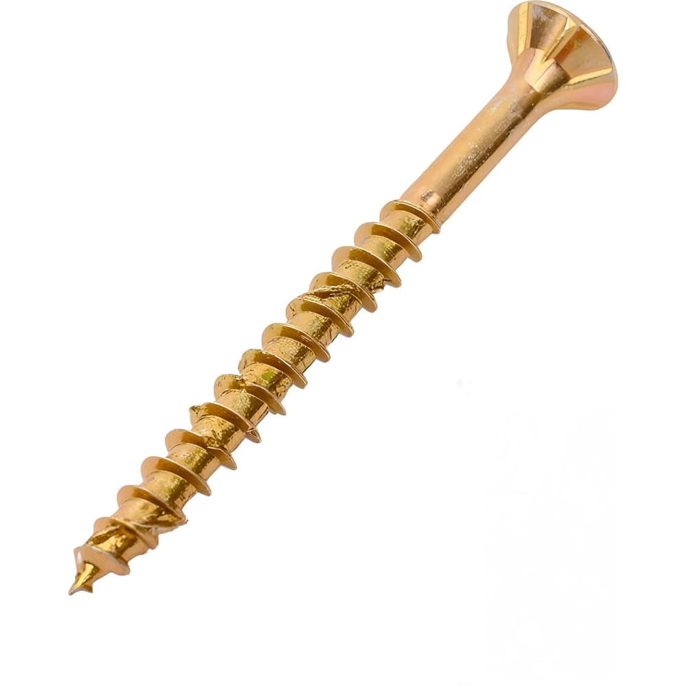 Шуруп для дерева Fischer fpf-sz 6,0x40 yzp, жёлт. цинк, 10 шт. 653976 - 2