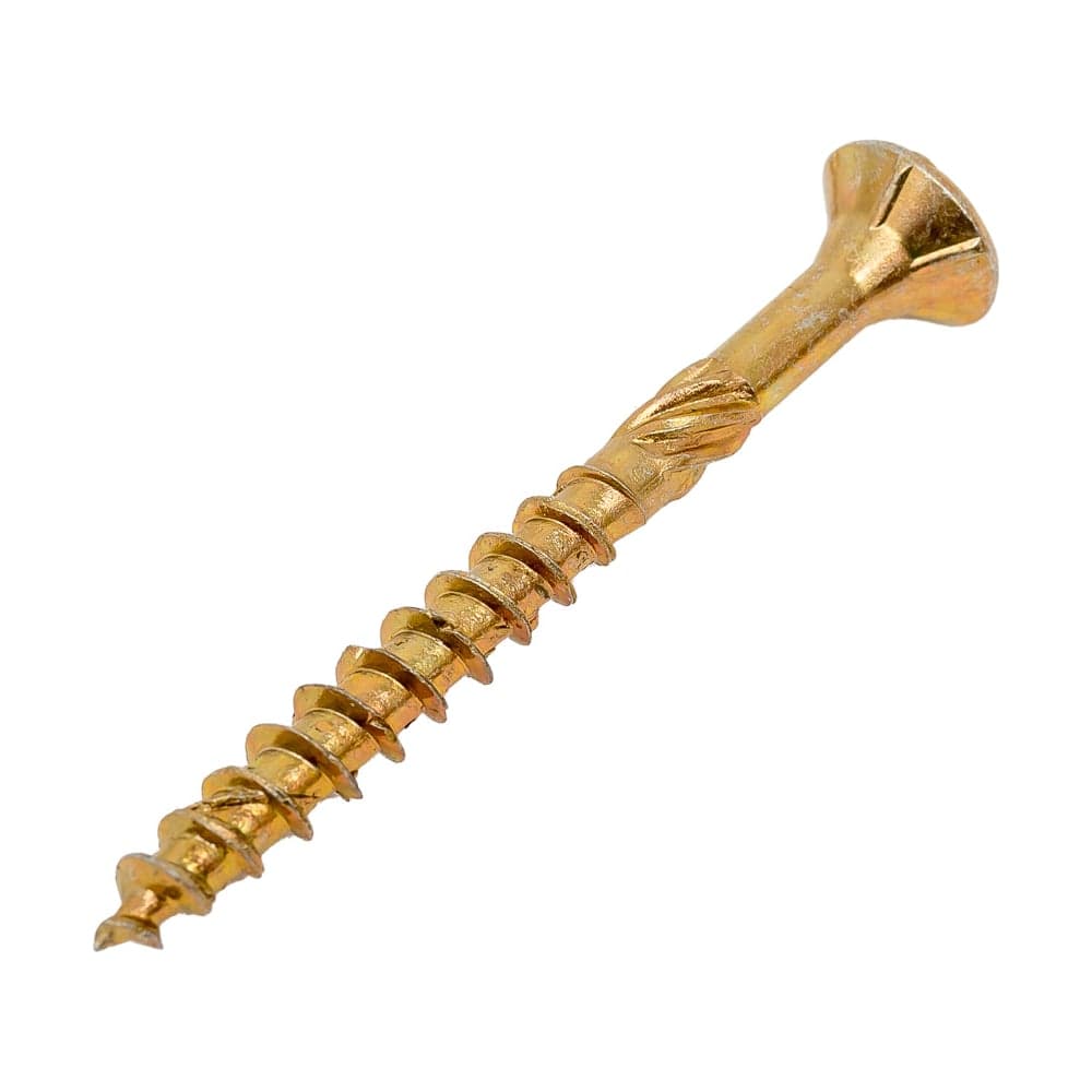 Шуруп для дерева Fischer fpf-sz 5,0x50 yzp, жёлт. цинк, 20 шт. 653969