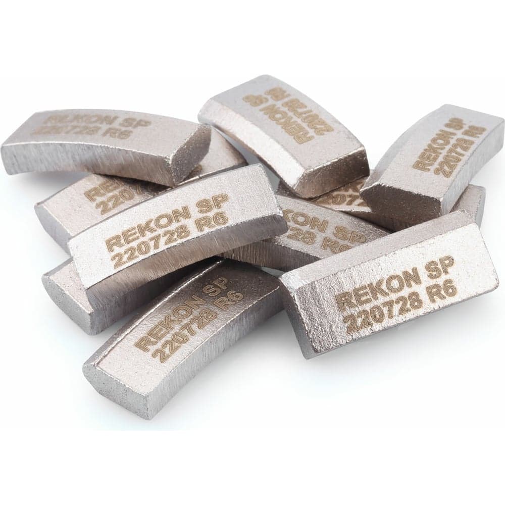 Cегмент Soft Pro для алмазных коронок 92-126 мм (10 шт; R6; 24x4.0x10 мм) REKON 045006-10
