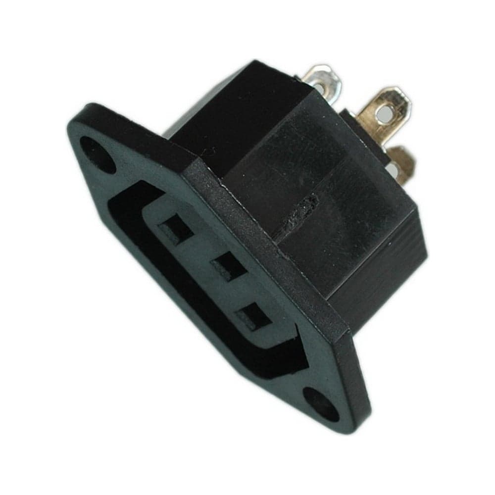 Сетевое гнездо Pro Legend 3 PIN пластик на корпус 250V 10A, PL2301
