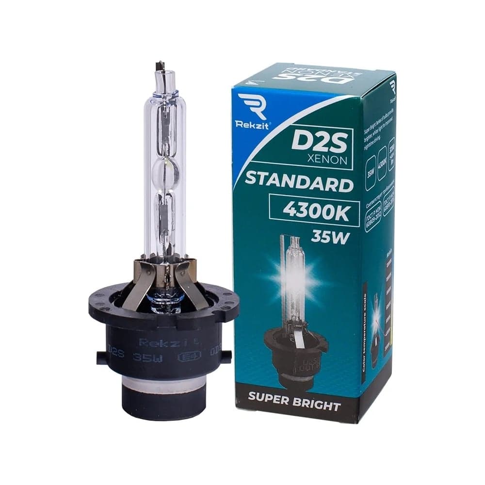 Газоразрядные ксеноновые лампы Rekzit Standard D2S, 35 Вт, картон, 1 шт. 90720