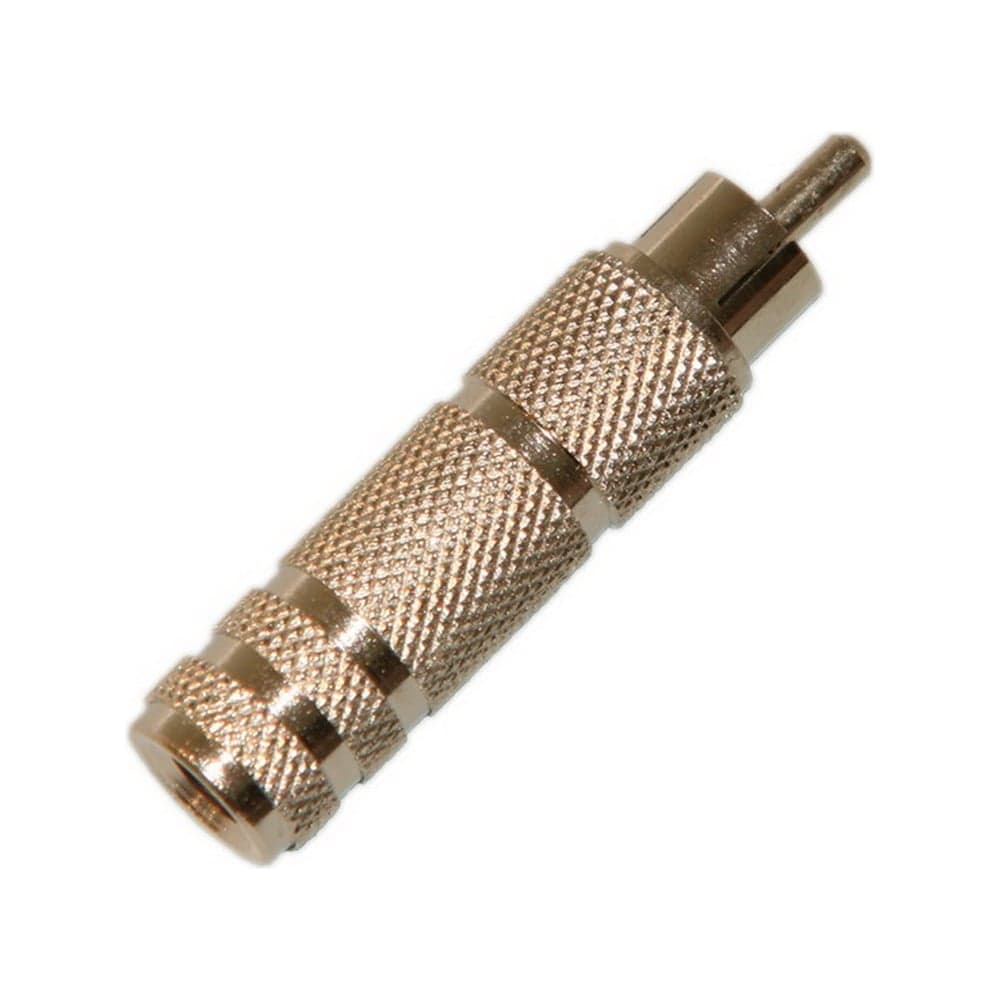 Переход RCA штекер - 6.35мм гнездо моно Pro Legend металл, PL2278
