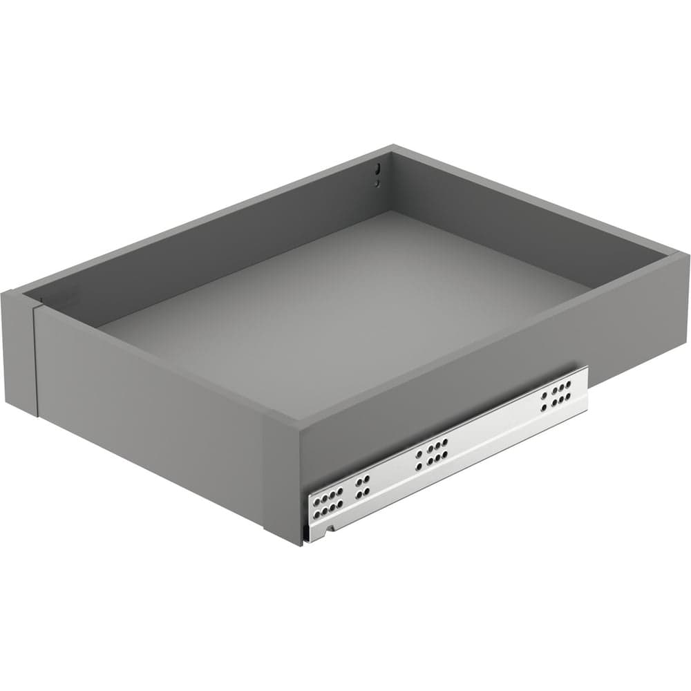 Комплект крепежа для фасада внутреннего ящика Hafele Matrix box A серый, H 89 мм 552.31.690