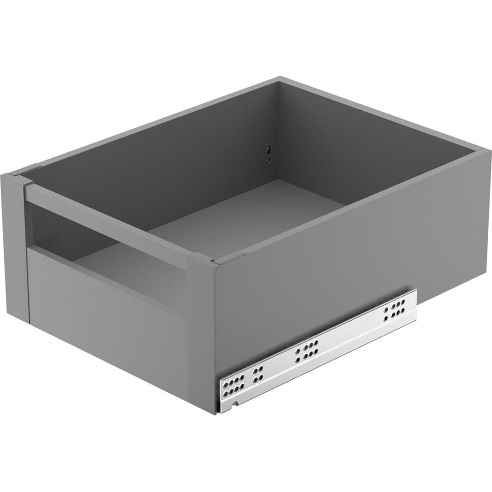Комплект крепежа для фасада внутреннего ящика Hafele Matrix box A серый, H 175 мм 552.31.692