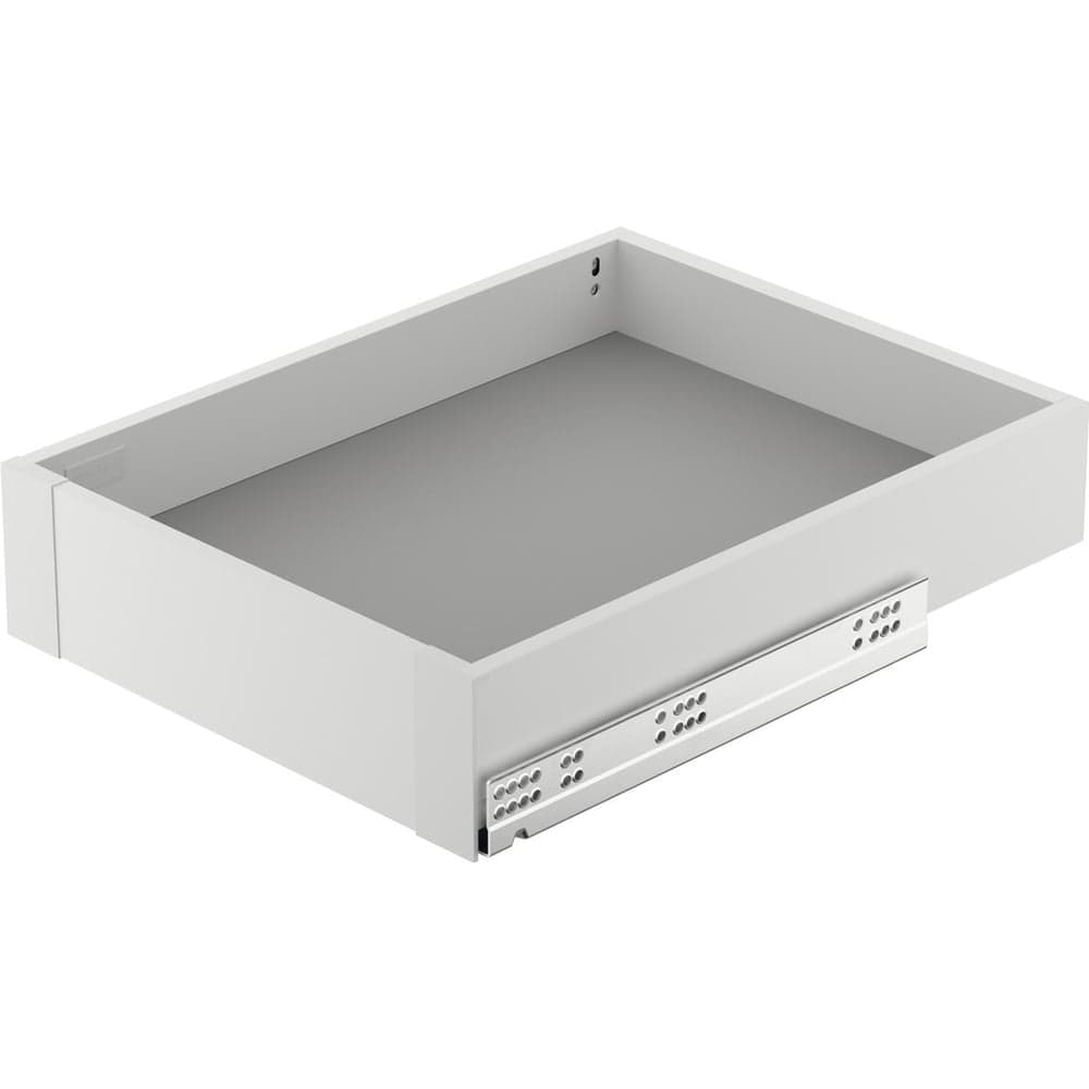 Комплект крепежа для фасада внутреннего ящика Matrix Hafele box A белый, H 89 мм 552.31.790