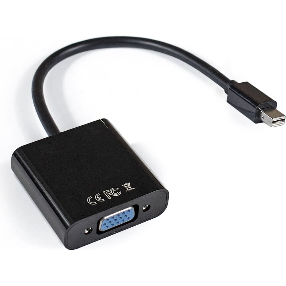 Кабель-переходник ExeGate miniDisplayPort-VGA EX-mDPM-VGAF-0.15 mini20M 15F, 0,15м 284923