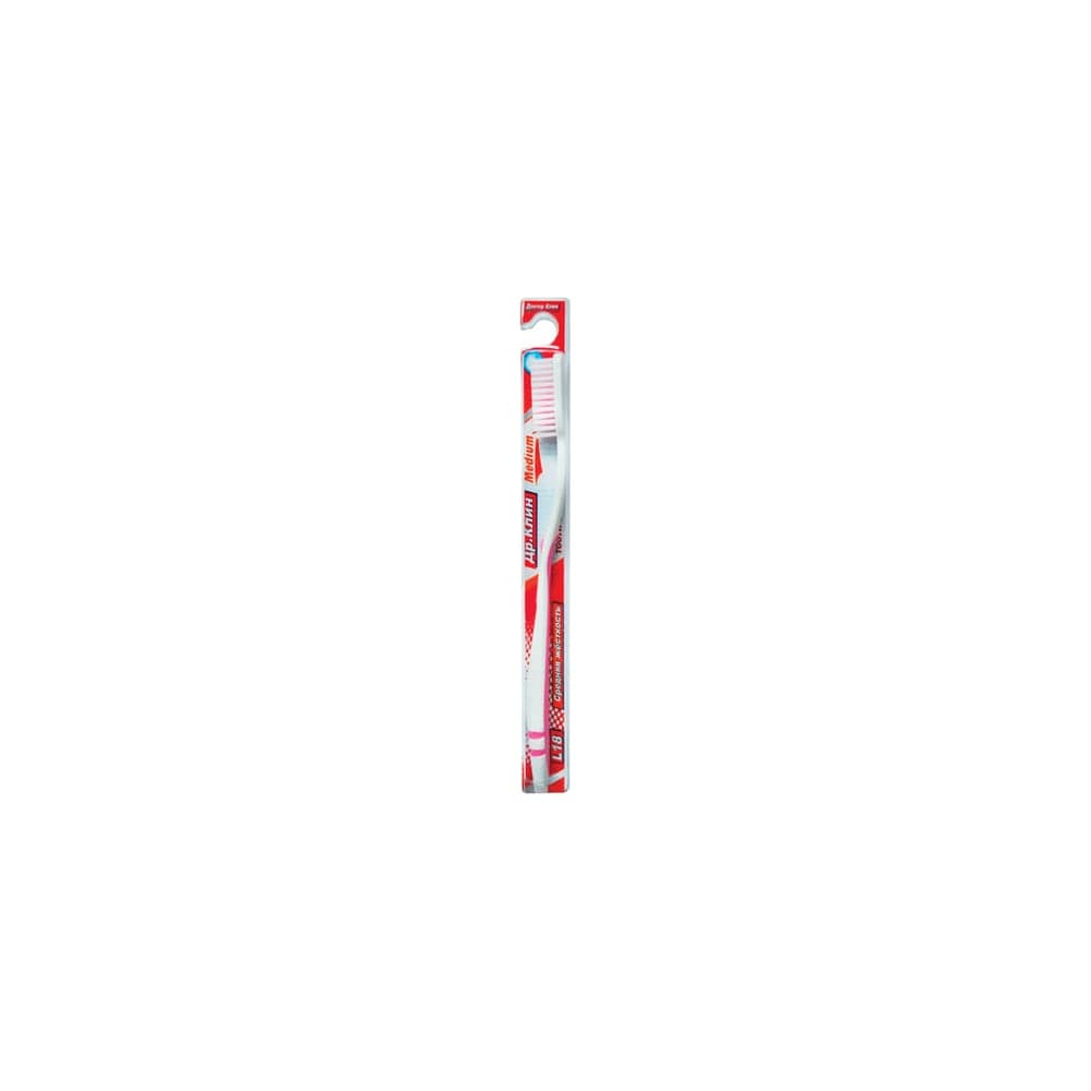 Зубная щетка Доктор Клин L18 DR.CLEAN, средняя, 24 шт., 604036