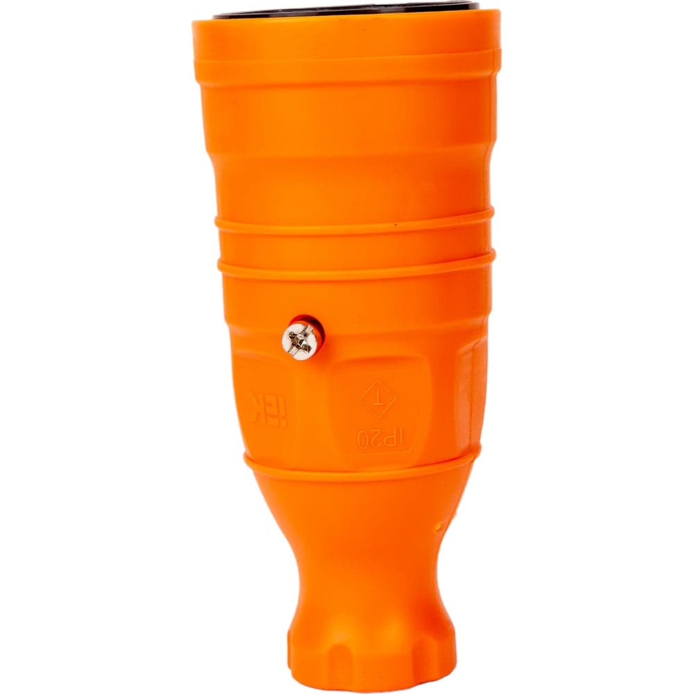 Переносная розетка IEK Omega рбп14-1-0м ip20, оранжевая OM-KR20-16-20-P1-00-K09