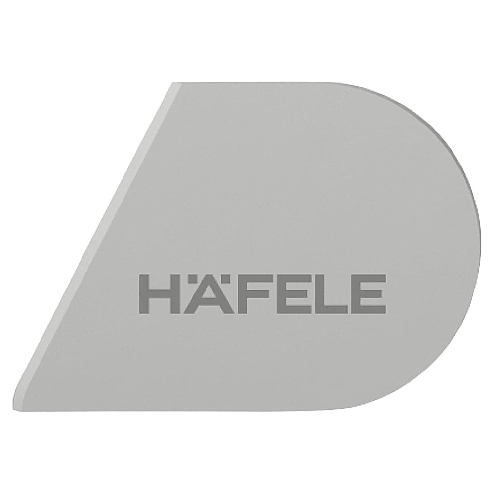 Заглушка Hafele Free flap H 1.5, серый, правая 372.39.000