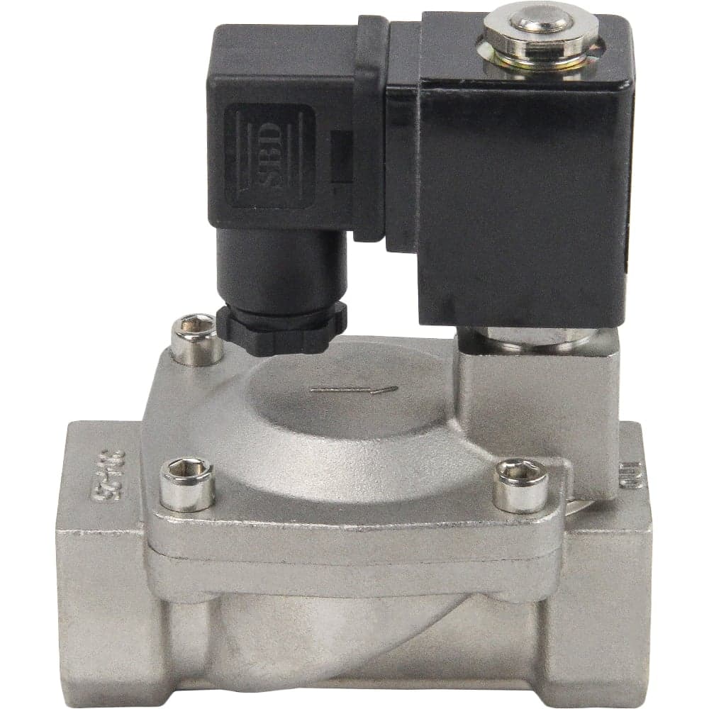 Клапан электромагнитный DN.ru VS2W-401N-PU-NC Ду25 Ру16 сталь, пилотный, NBR, 220В AC D130-01279
