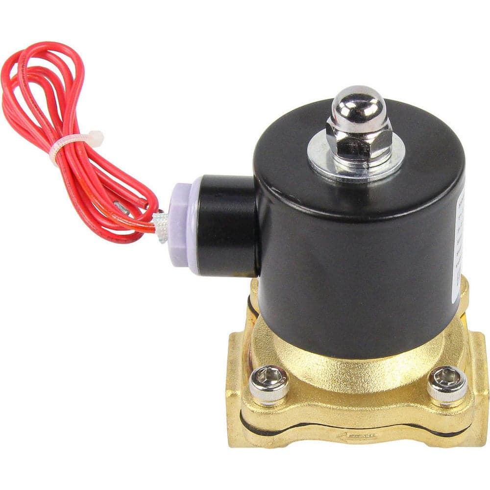 Клапан электромагнитный DN.ru VS2W-100V-NC Ду50 Ру10 двухходовой, латунь, VITON, 220В AC D130-01564