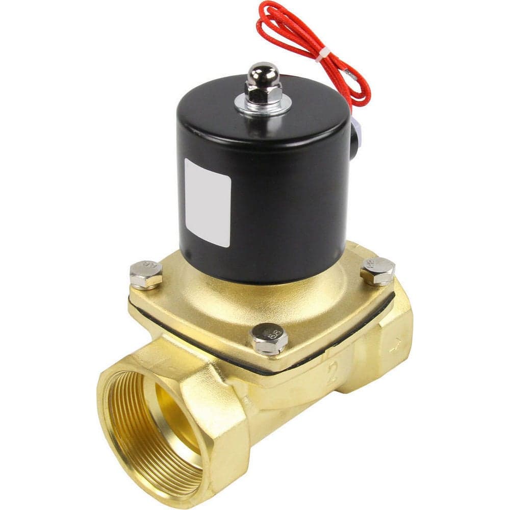 Клапан электромагнитный DN.ru VS2W-100E-NC Ду6 Ру10 двухходовой, латунь, EPDM, 24В DC D130-01586