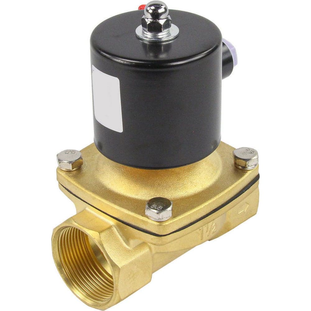 Клапан электромагнитный DN.ru VS2W-100E-NC Ду8 Ру10 двухходовой, латунь, EPDM, 24В DC D130-01587