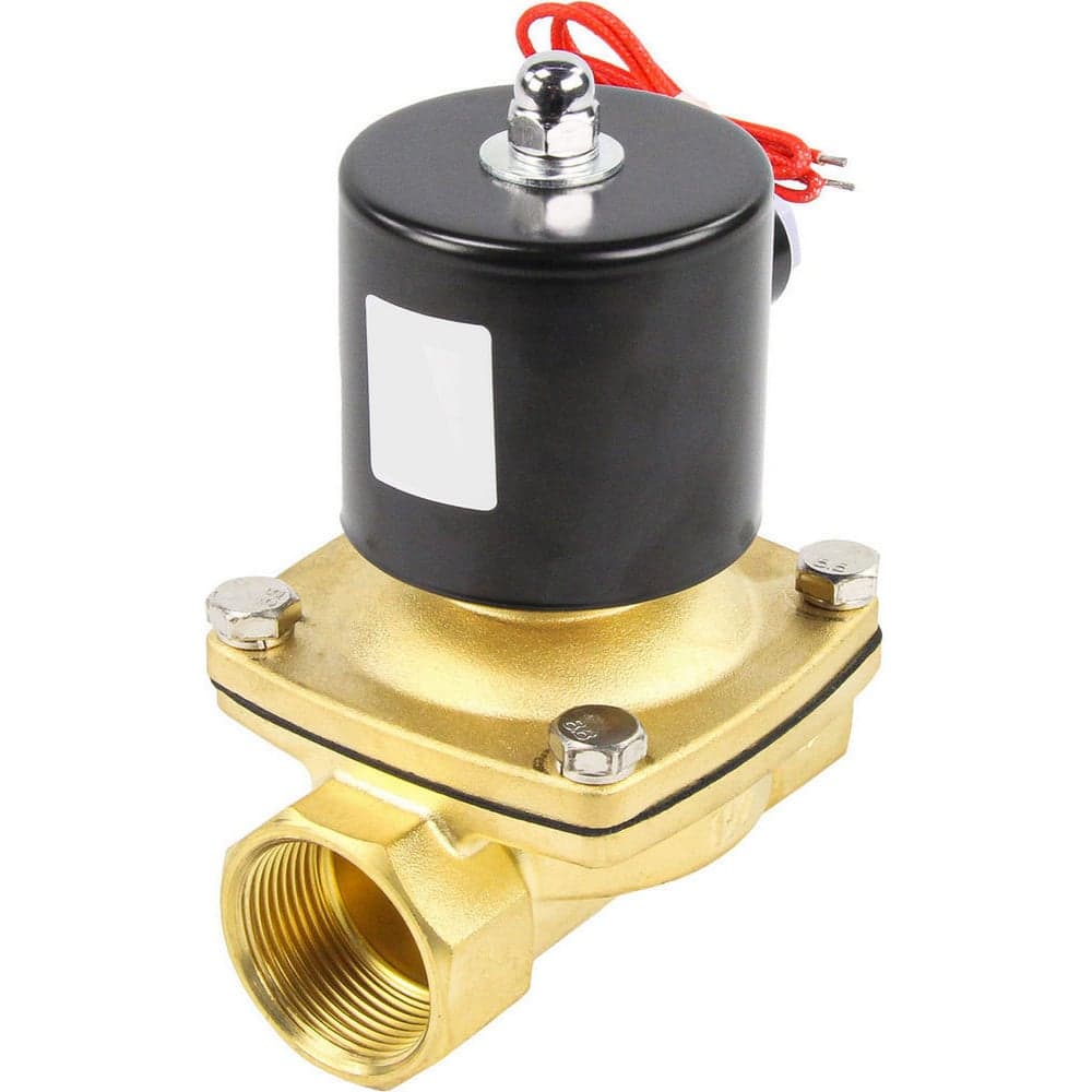 Клапан электромагнитный DN.ru VS2W-100E-NC Ду10 Ру10 двухходовой, латунь, EPDM, 24В DC D130-01588