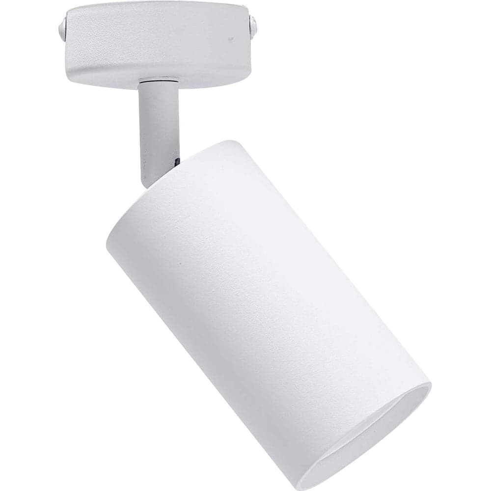 Накладной поворотный светильник truEnergy GU10 D55xH100мм IP20 белый/алюминий 21330