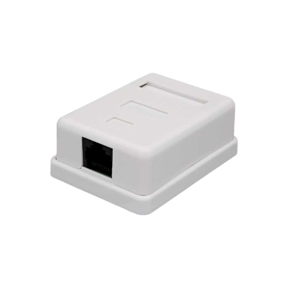 Компьютерная розетка SUPRLAN 8P8C (RJ-45), UTP, 6, 1 порт 10-0355