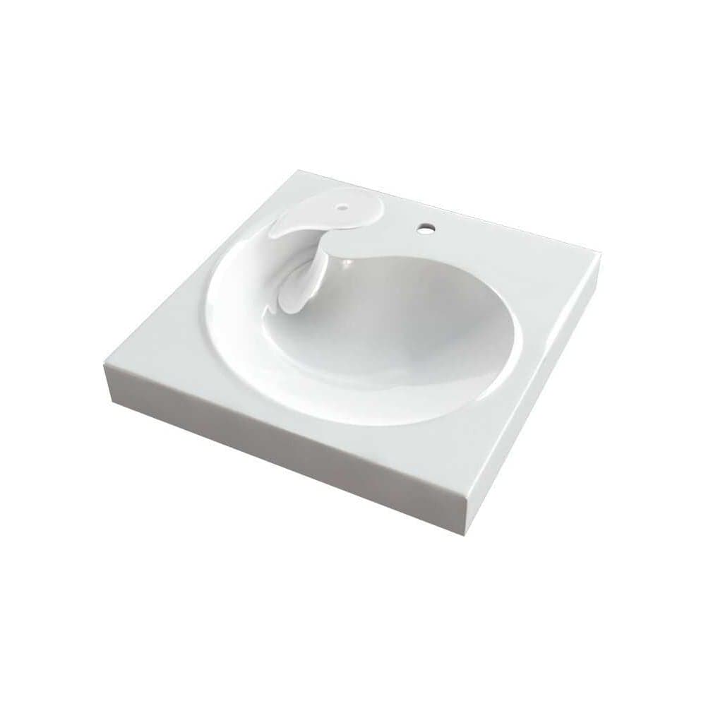 Reflexion home Раковина Reflection beta для установки над стиральной машиной (60x60 см) RF6060BT