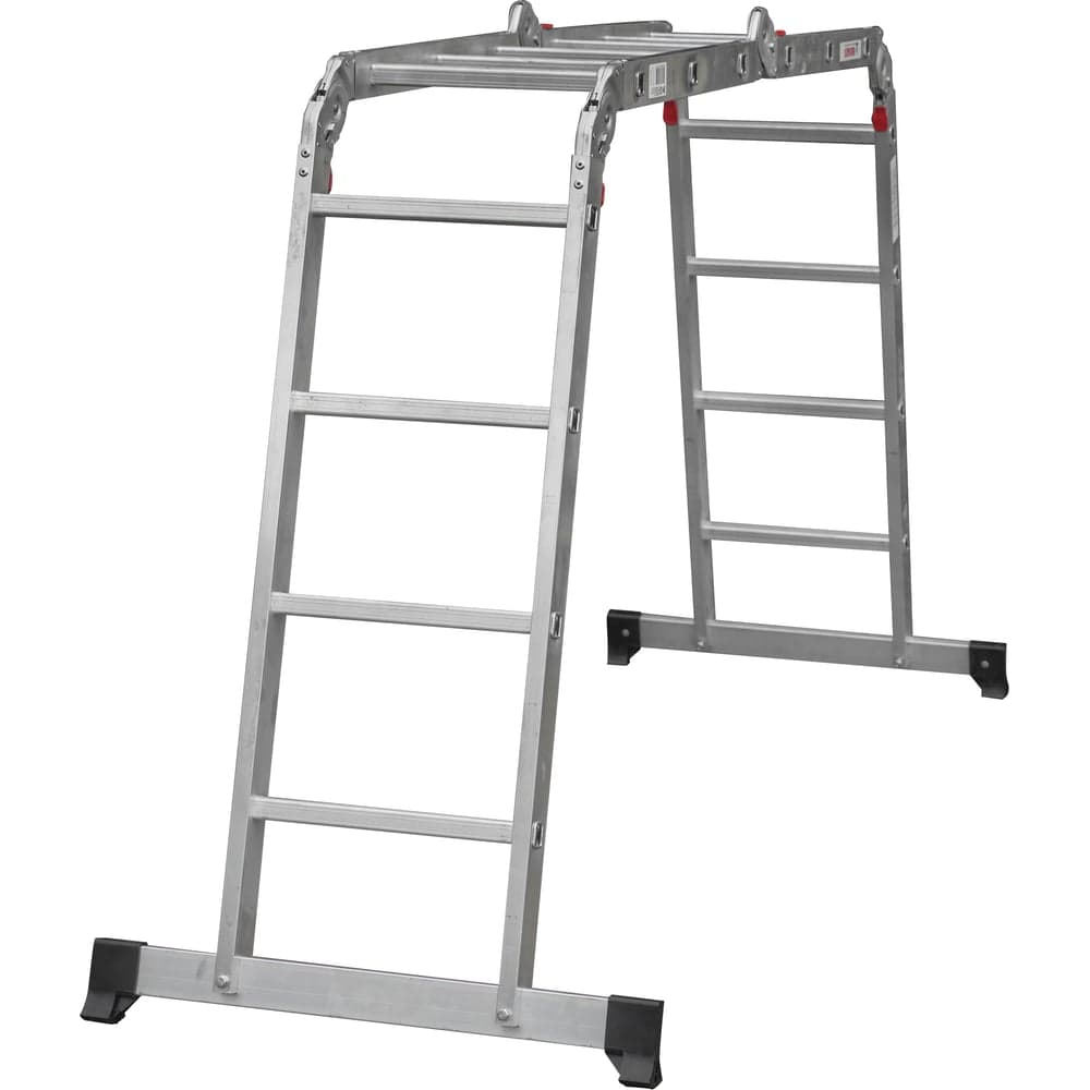 Алюминиевая лестница-трансформер Новая Высота nv1322 2x3+2x4 1322234