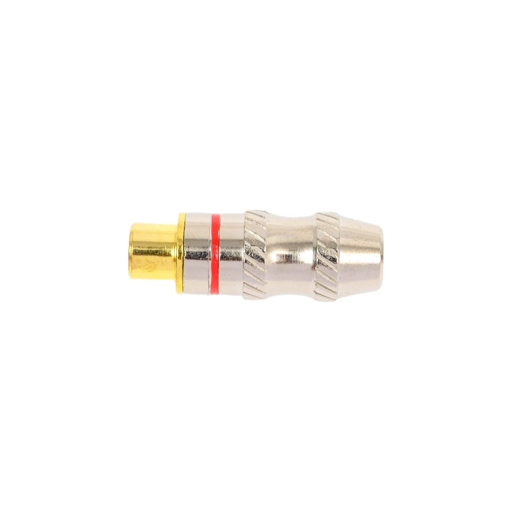 Разъем RCA гнездо Pro Legend металл на кабель, красный и синий, Gold, PL2164