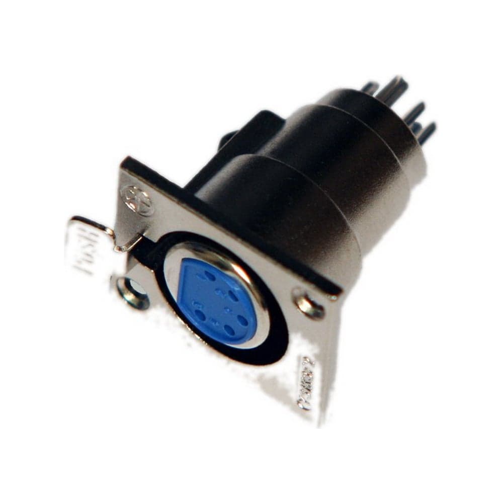 Разъем XLR 5P гнездо Pro Legend металл на корпус, PL2195