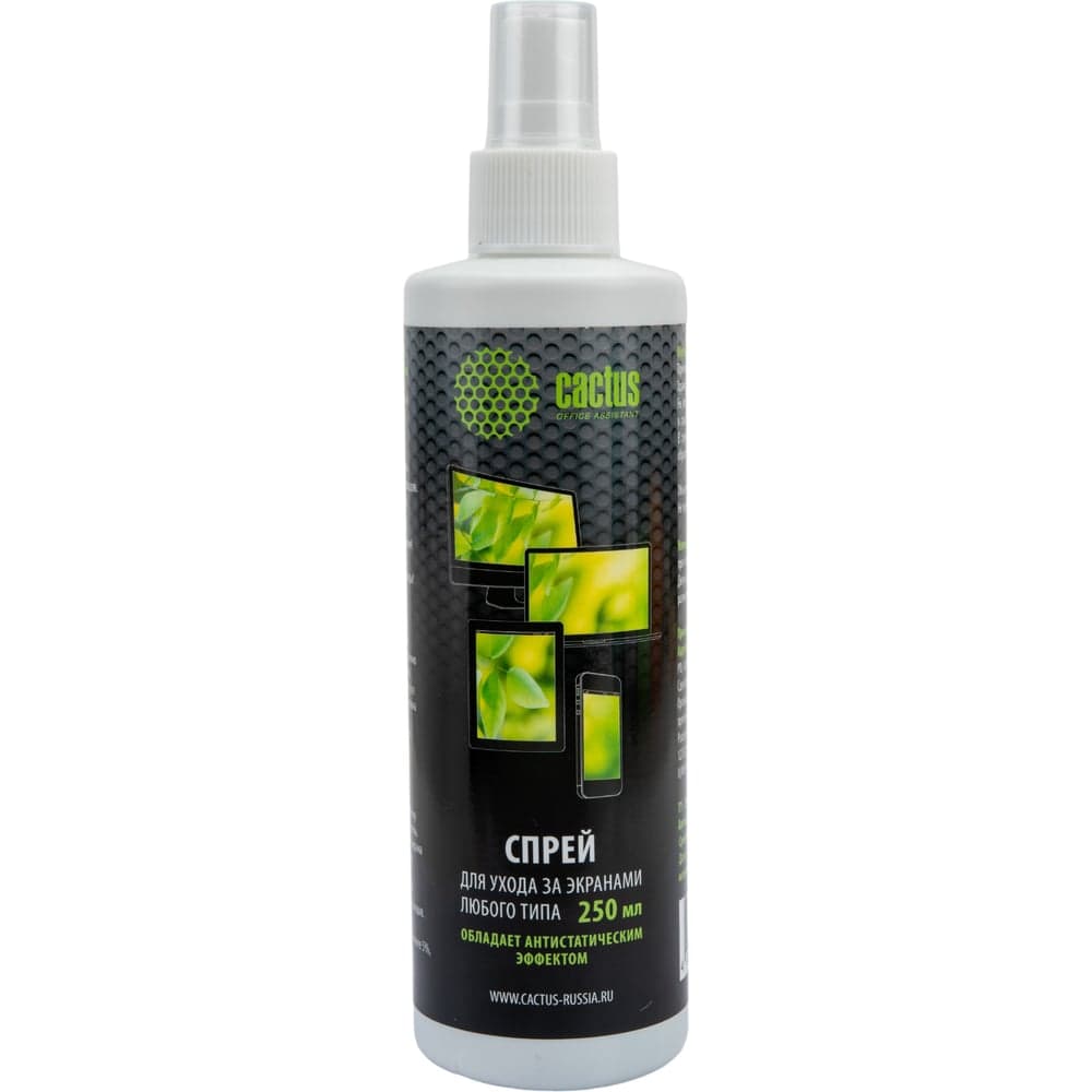 Спрей для экранов жк мониторов Cactus 250 мл CS-S3002 901278