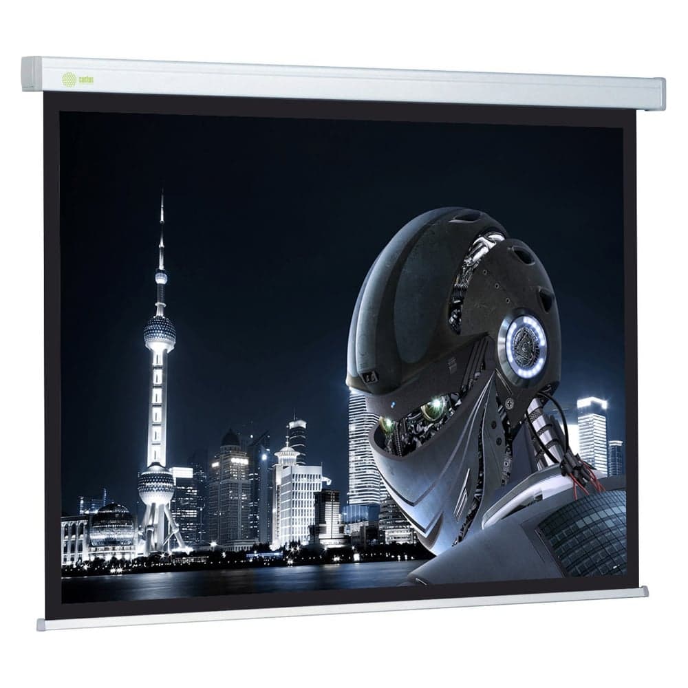 Настенно-потолочный рулонный экран Cactus Wallscreen 1:1, 127x127 см, белый CS-PSW-127X127 359028