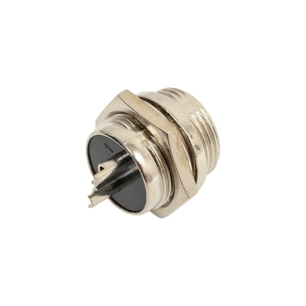 Разъем MIC16 2P штекер Pro Legend металл на корпус, PL2206