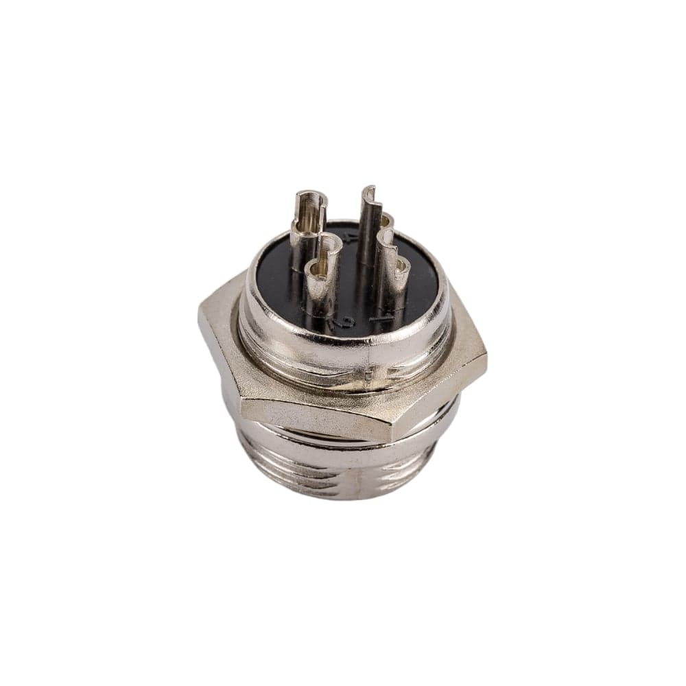 Разъем MIC16 4P штекер Pro Legend металл на корпус, PL2208
