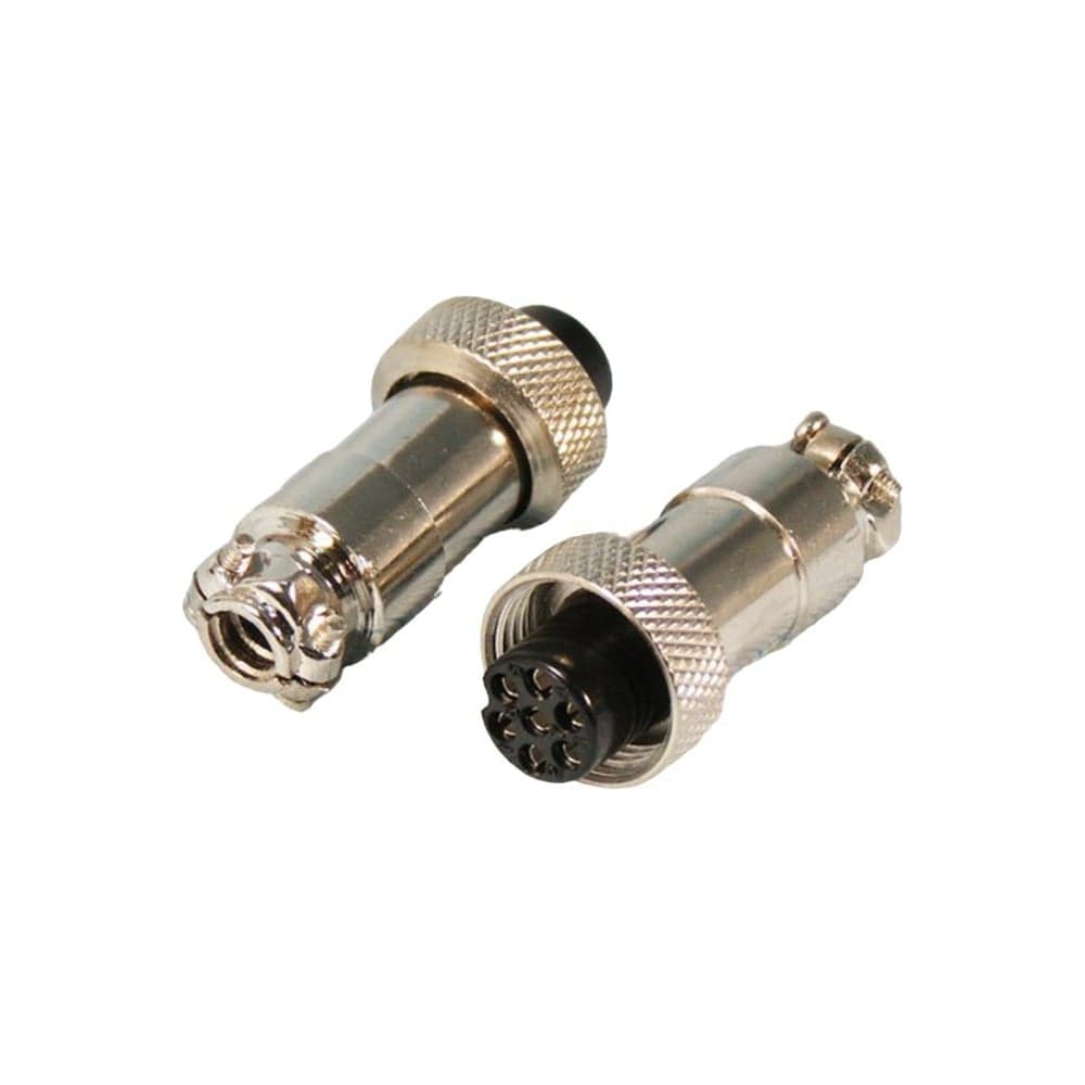 Разъем MIC12 7P гнездо Pro Legend металл на кабель, PL2219