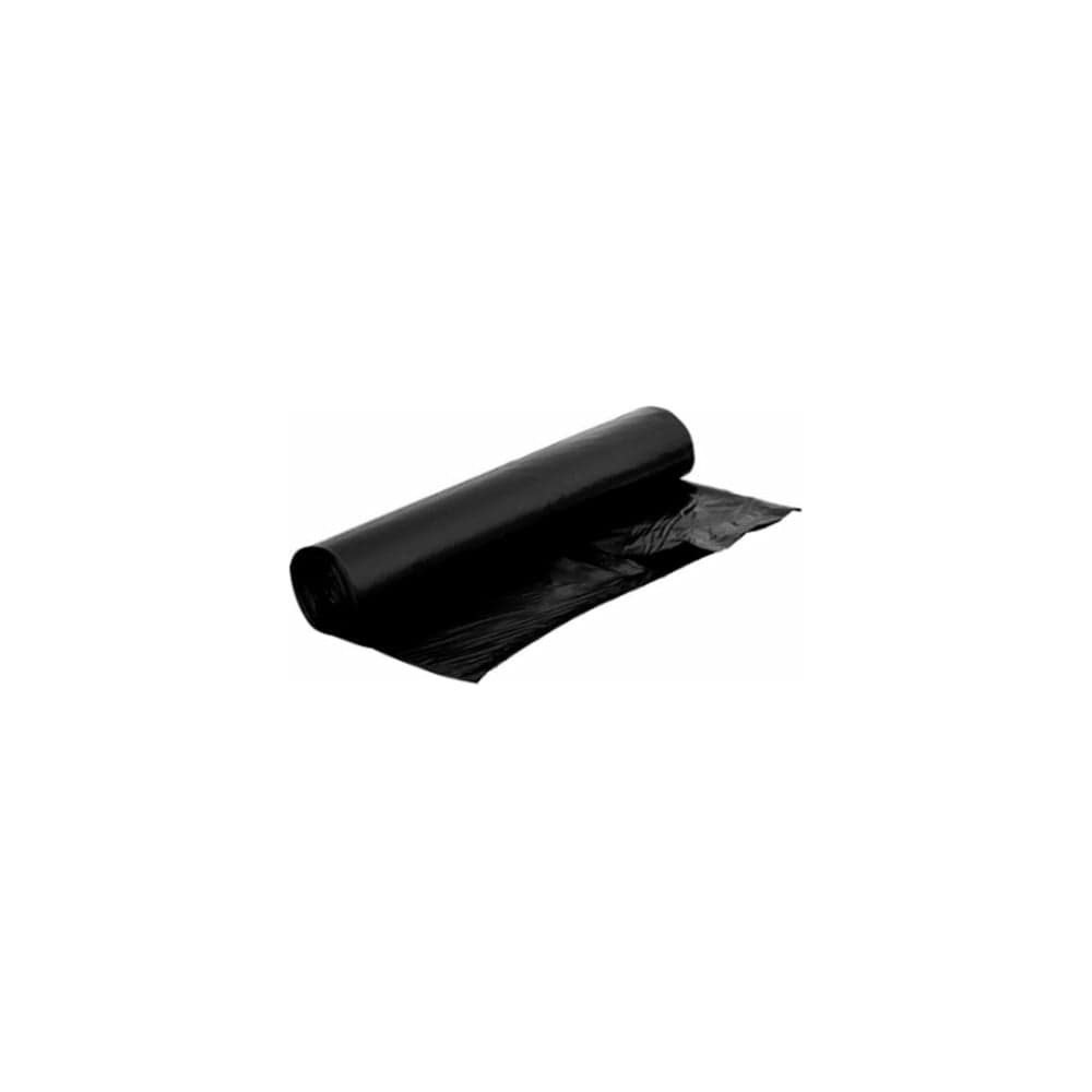 Мешок ПНД вторичка R2R, 60 л, 600х690 мм, 11 мкм, черный (25 шт в ролике, коробка 25 рол.) 7040-60606911